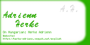 adrienn herke business card